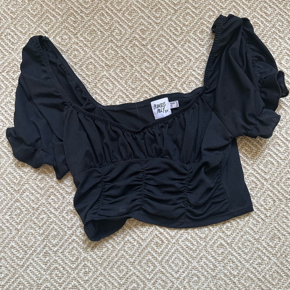 Princess polly black crop